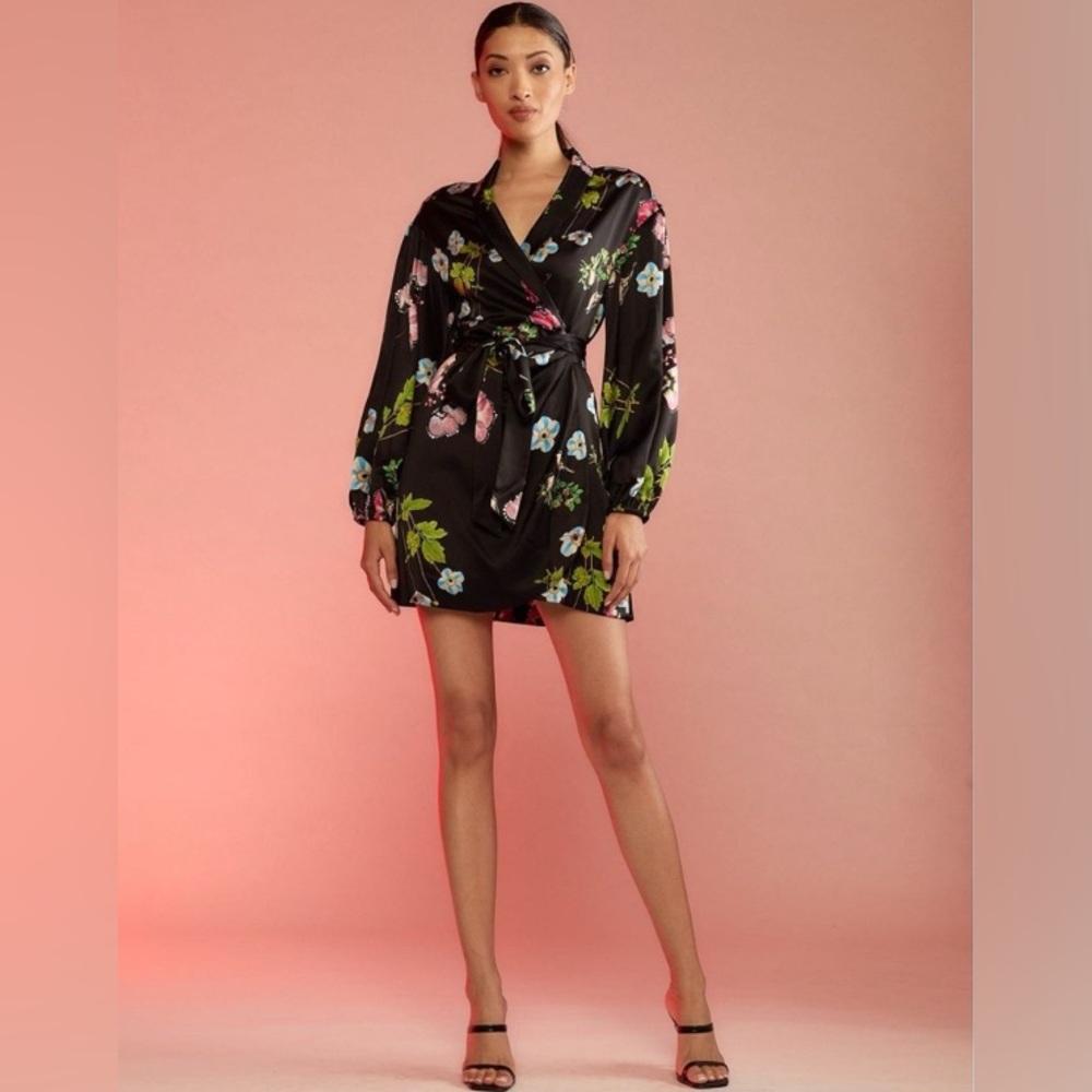 Cynthia Rowley Perineal Silk Dress - Picture 3 of 5